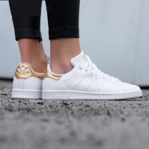 Alternative view of Giày Adidas Stan Smith 'White Gold' AQ0439