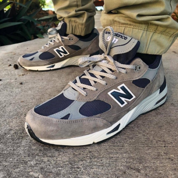 Giày New Balance 991 'Grey' M991ANG - Ảnh 2