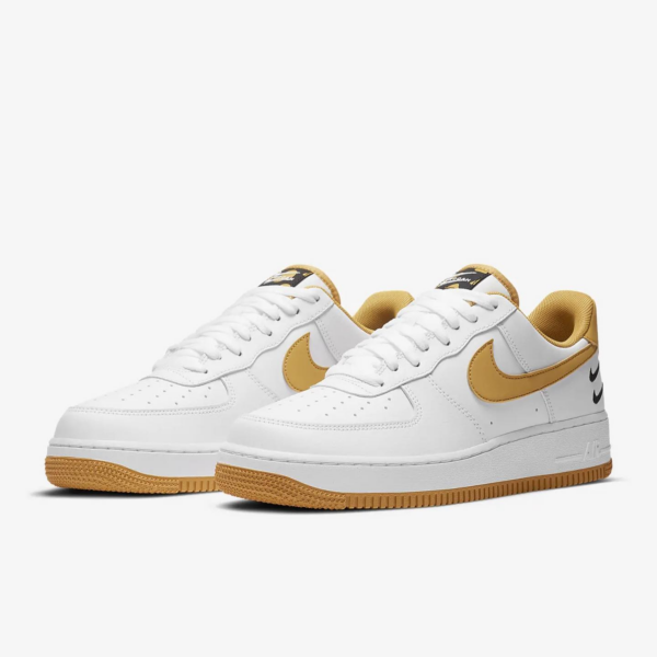 Giày Nike Air Force 1 '07 LV8 'Double Swoosh White Light Ginger' CT2300-100 - Ảnh 6