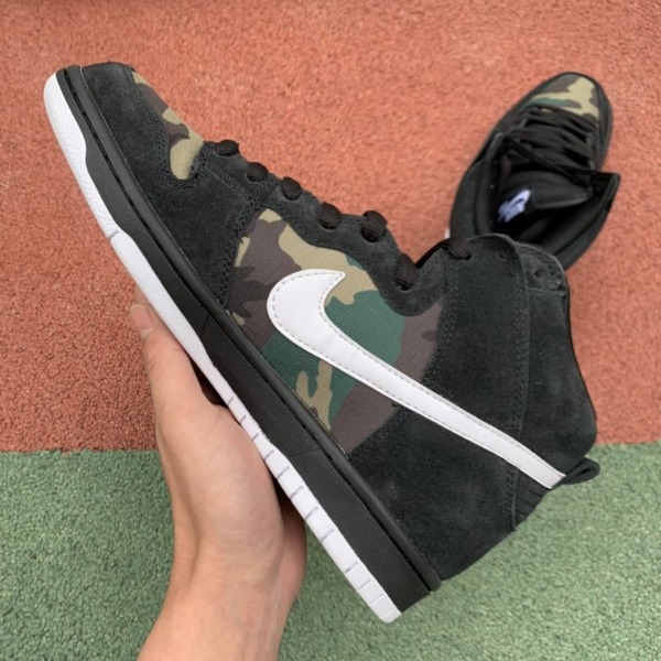 Giày Nike SB Dunk High 'SB Camo' BQ6826-001 - Ảnh 4