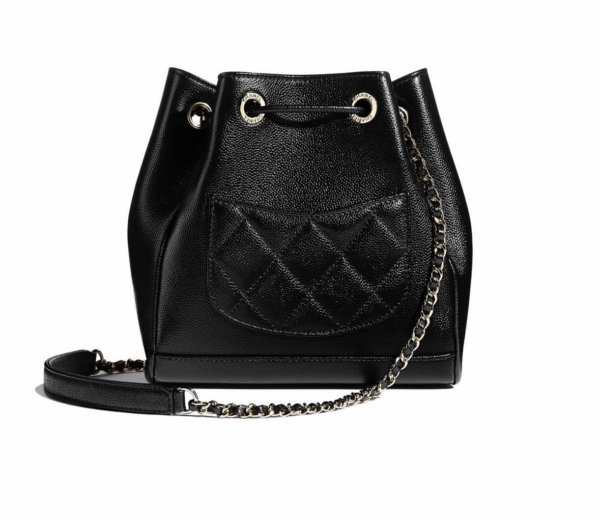Túi Chanel Bucket Bag Calfskin Black AS2353-B05052-94305 - Ảnh 4