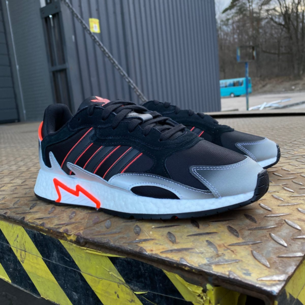 Giày Adidas Tresc Run 'Core Black Solar Red' EG7411 - Ảnh 4