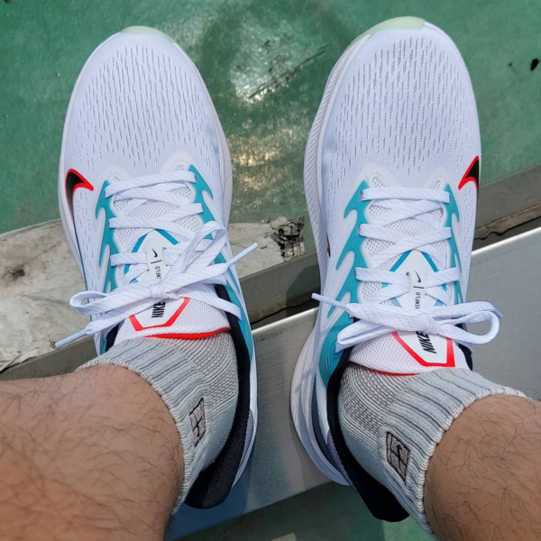 Giày Nike Air Zoom Winflo 7 'Flash Crimson Aqua' CJ0291-100 - Ảnh 3