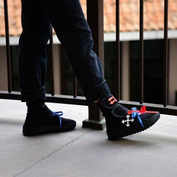 Giày Off-White CST-100 Moto Wrap Sneakers OMIA108E19B83024-1001 - Ảnh 2