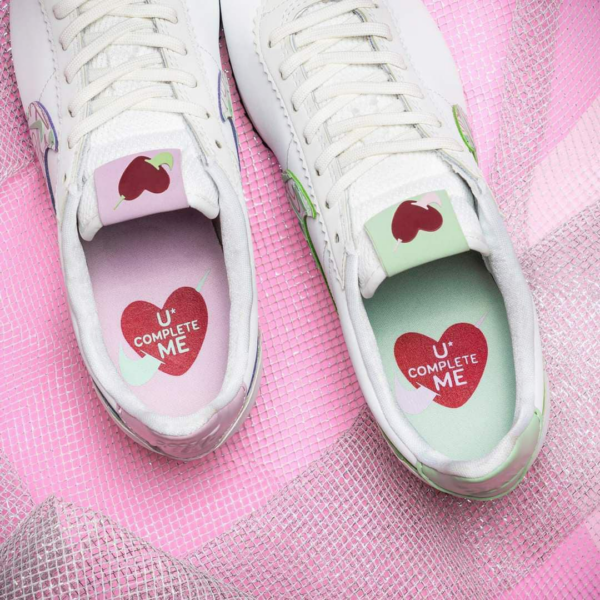 Giày Nike Wmns Classic Cortez SE 'Valentine' CI7854-100 - Ảnh 2