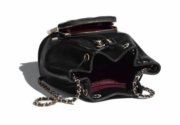 Túi Chanel Bucket Bag Calfskin Black AS2353-B05052-94305 - Ảnh 3