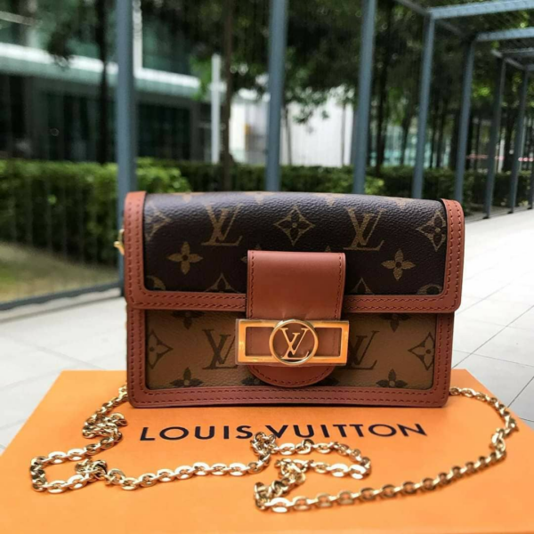 Túi Louis Vuitton DAUPHINE Chain Wallet M68746 - Ảnh 3
