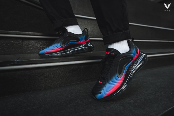 Giày Nike Air Max 720 'Black Racer Blue Crimson' AO2924-017 - Ảnh 4
