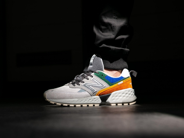 Giày New Balance 574 'Grey' MS574APG - Ảnh 4