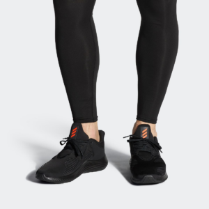 Alternative view of Giày Adidas Alphabounce RC 'Black Solar Red' G28828