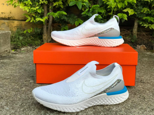 Giày Nike Epic Phantom React Flyknit 'White' CK0090-100 - Ảnh 6
