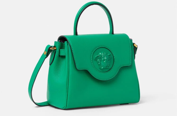 Túi Versace La Medusa Small Green DBFI040-DVIT2T-1G57V - Ảnh 4