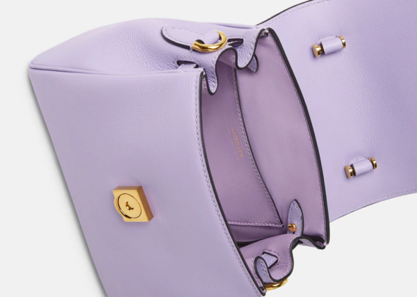 Túi Versace La Medusa Small Lilac DBFI040-DVIT2T-1L59V - Ảnh 4