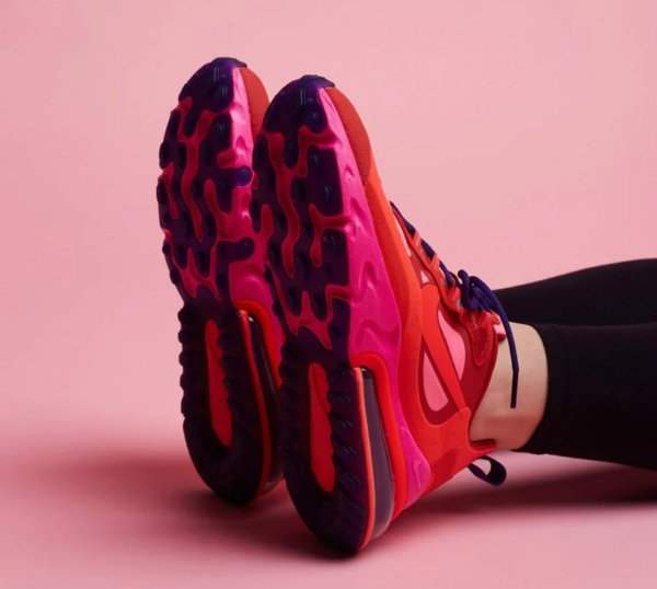 Nike Wmns Air Max 270 React 'Mystic Red Pink Blast' AT6174-600 - Ảnh 5