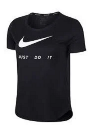 Áo Nike Women's Short-Sleeve Running Top 'Black White' CJ1971-010