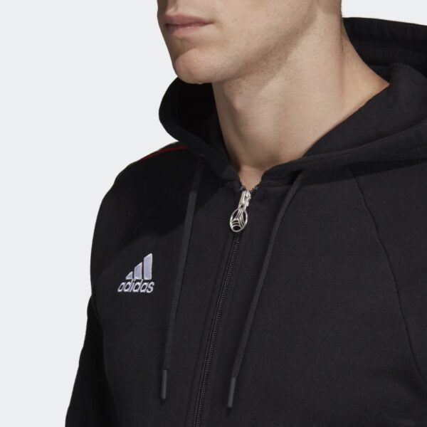 Áo Adidas Tango Club Home Soccer Hoody Black DP2721 - Ảnh 2