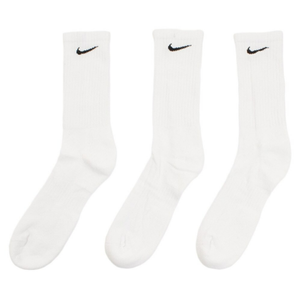 Tất Nike Everyday Cushioned Training Crew Socks White SX7664-100 - Ảnh 5