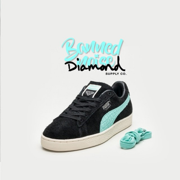 Giày Puma Suede 'Diamond Supply' 365650-01 - Ảnh 2