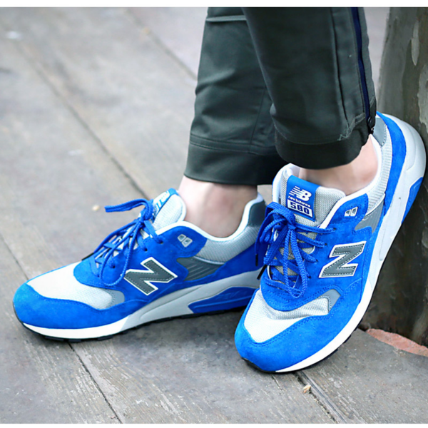 Giày New Balance 580 'Grey And Blue' MRT580SB - Ảnh 2