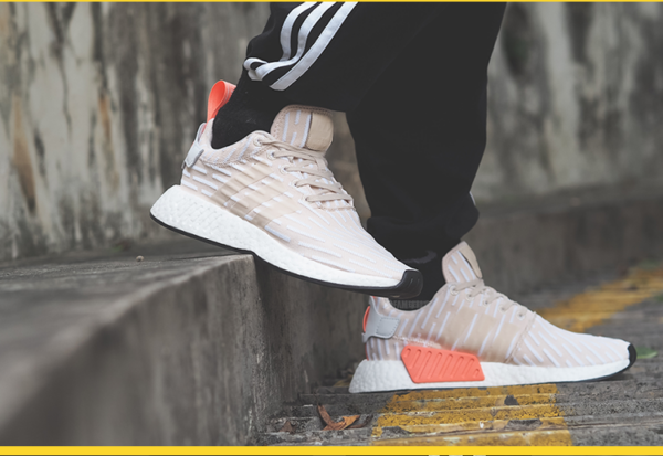 Giày Adidas NMD R2 Primeknit 'Linen Beige' BA7260 - Ảnh 3