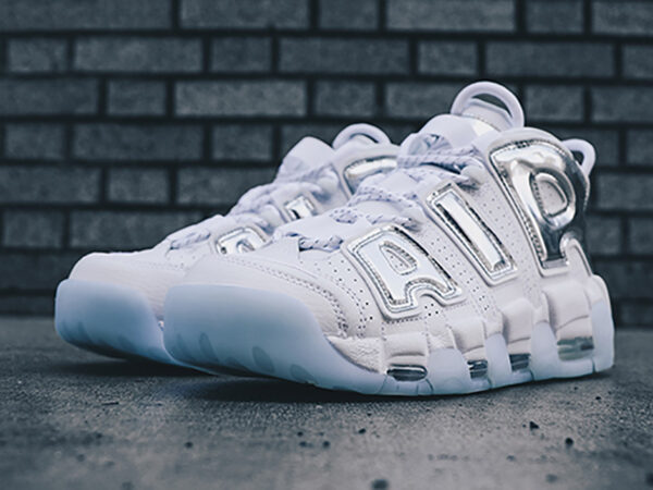 Giày Nike Wmns Air More Uptempo 'Chrome' 917593-100 - Ảnh 7