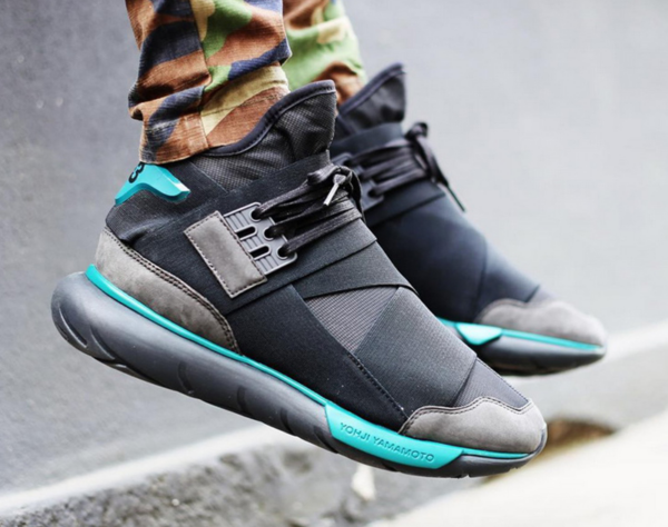 Giày Adidas Y3 Qasa 'Black Teal' BB4735 - Ảnh 5