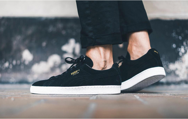 Giày Puma Suede 'Black Gold' 352634-87 - Ảnh 5
