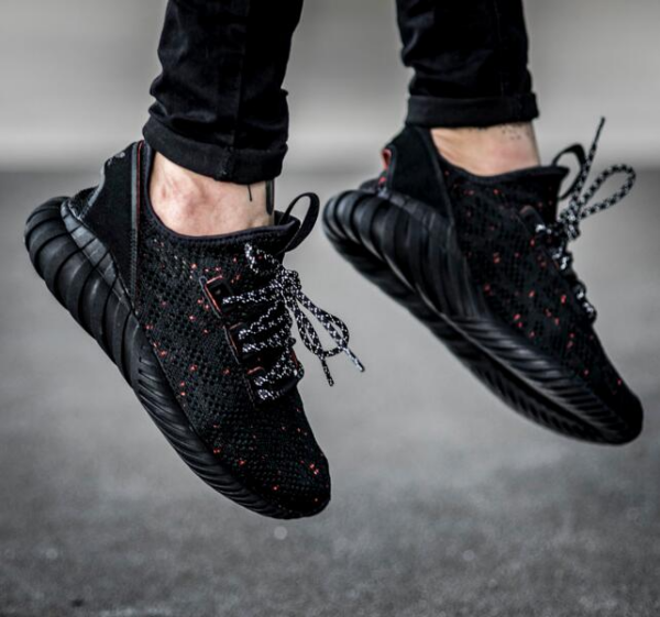 Giày Adidas Tubular Doom Sock Primeknit J BZ0330 - Ảnh 3