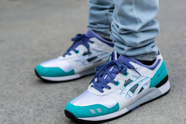 Giày Asics Gel Lyte 3 OG Retro 'Teal' 2020 1191A266-103 - Ảnh 9