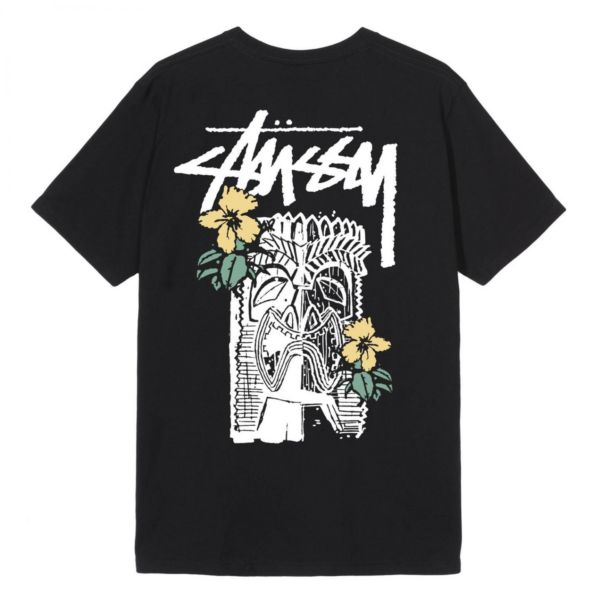 Áo Stussy Tiki Tribe Tee 'Black' - Ảnh 2