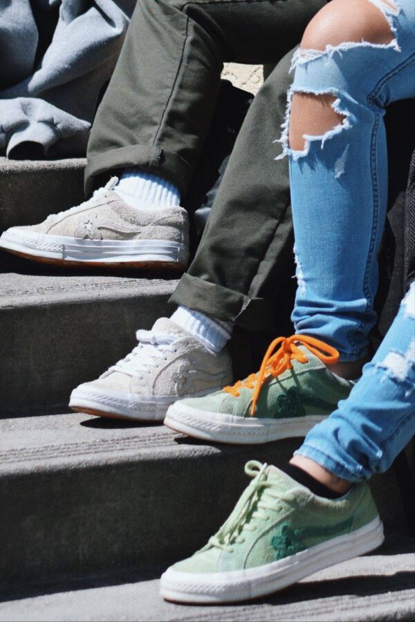 Giày Converse Golf Le Fleur x One Star Ox 'Vanilla' 160324C - Ảnh 3