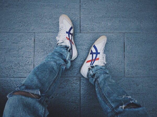 Giày Onitsuka Tiger Mexico 66 'White Blue' DL408-0146 - Ảnh 5