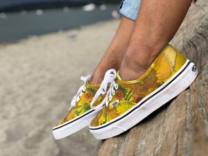 Alternative view of Giày Vans X Van Gogh Authentic Sunflowers VN0A38EMU3W
