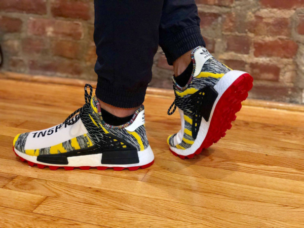 Giày Adidas Pharrell x NMD Human Race Trail 'Solar Pack' BB9527 - Ảnh 3