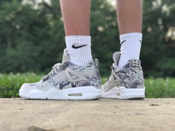 Giày Nike Air Jordan 4 Retro Premium 'Snakeskin' 819139-030 - Ảnh 4