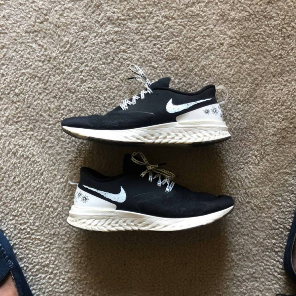 Giày Nike Nathan Bell x Odyssey React Flyknit 2 'Doodles' AT9979-010 - Ảnh 3