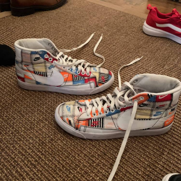Giày Nike Blazer Mid 'Patchwork' CI9887-100 - Ảnh 11