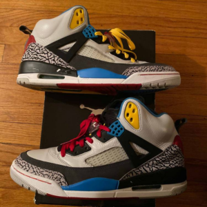 Alternative view of Giày Nike Jordan Spiz'ike GS 'Bordeaux' 315371-070