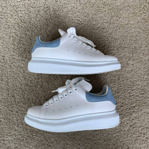 Alternative view of Giày Alexander McQueen 'White Dream Blue' 553770-WHGP7-9048