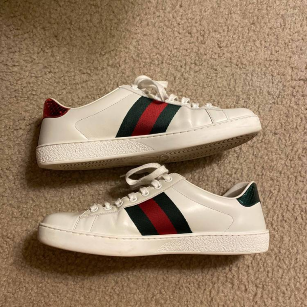 Giày Gucci Ace Embroidered 'Bee' 429446-A38G0-9064 - Ảnh 6