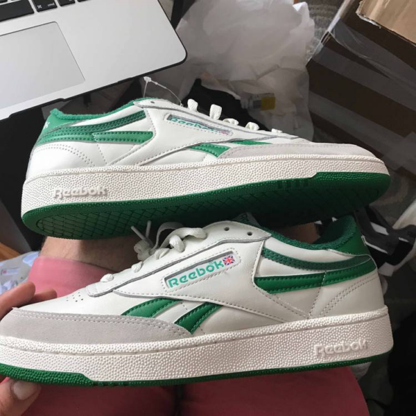 Giày Reebok Club C Revenge Vintage 'Chalk Glen Green' FW4862 - Ảnh 4