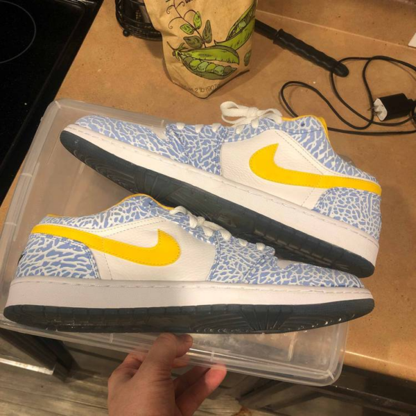 Giày Nike Air Jordan 1 Retro Low 'West Coast' 309192-172 - Ảnh 2