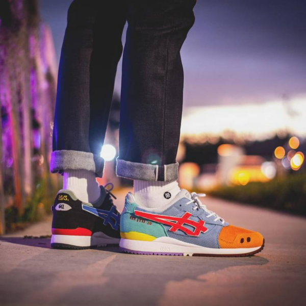 Giày Asics Sean Wotherspoon x Atmos x Gel Lyte 3 'Corduroy' 1203A019-000 - Ảnh 3