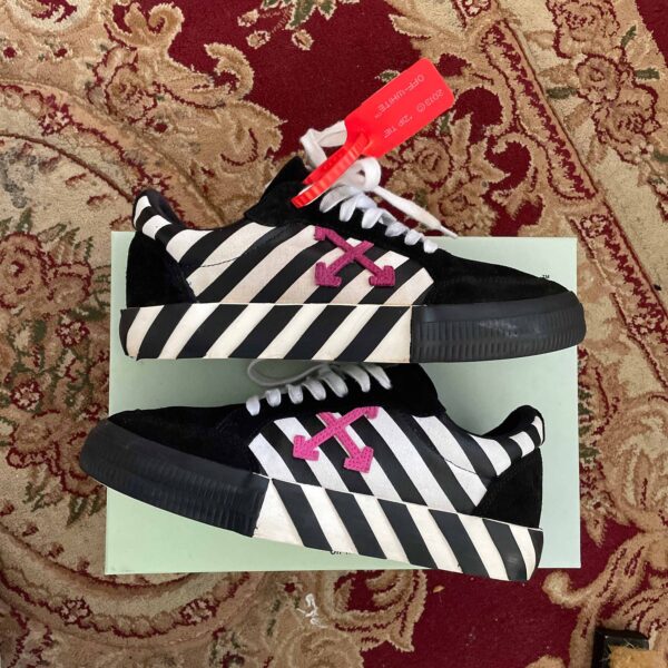 Giày Off-White Wmns Vulc Sneaker 'Black Violet' OWIA178R20I05109-1029 - Ảnh 2