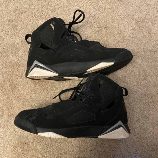 Giày Nike Jordan True Flight 'Black Cool Grey' 342964-010 - Ảnh 3