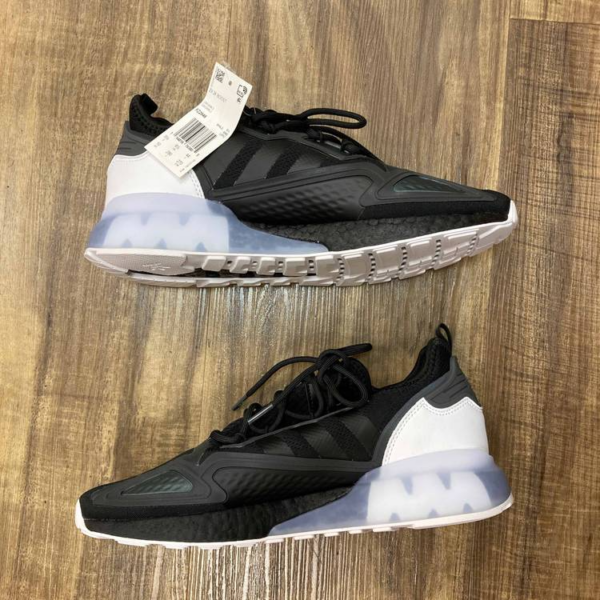Giày Adidas ZX 2K Boost 'Black White' FZ2946 - Ảnh 4