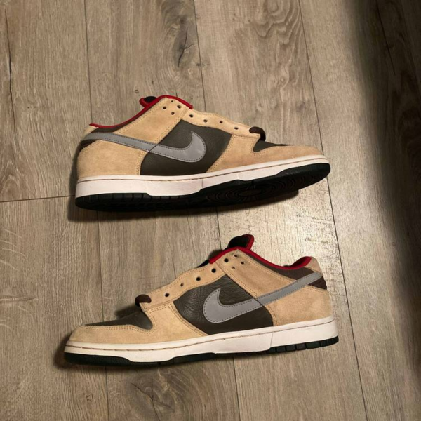 Giày Nike Dunk SB Low 'Dark Chocolate Linen' 313170-203 - Ảnh 3