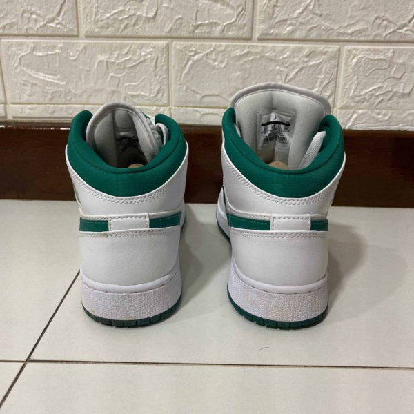 Giày Nike Air Jordan 1 Mid SE GC GS 'White Mystic Green' CD6760-103 - Ảnh 5