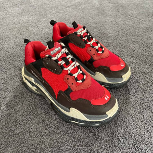 Giày Balenciaga Triple S Sneaker Bred 516440-W09O7-6576 - Ảnh 3