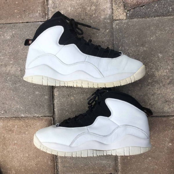 Giày Nike Air Jordan 10 Retro BG 'I'm Back' 310806-104 - Ảnh 7